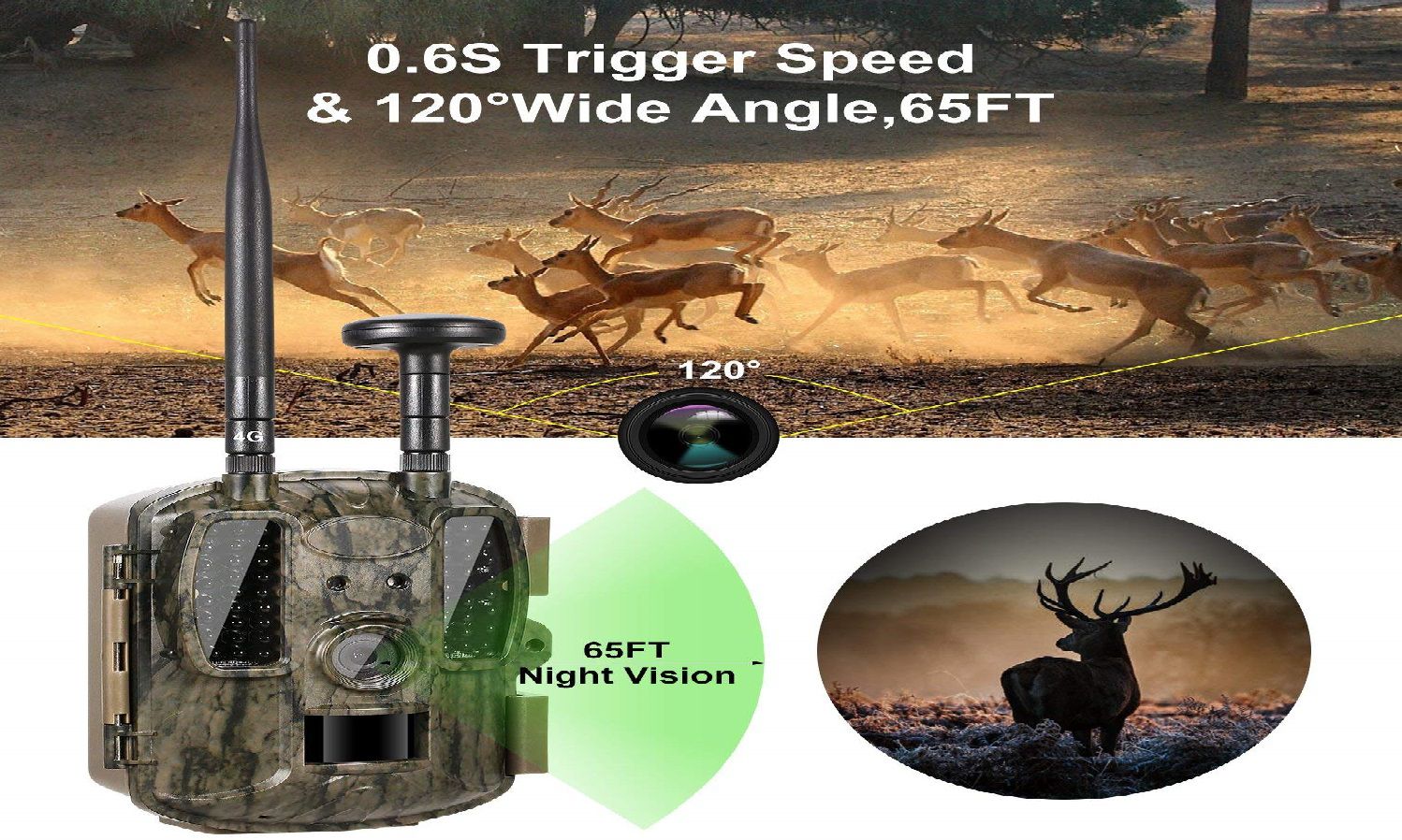 Ancheer 4G Wireless Trail Camera