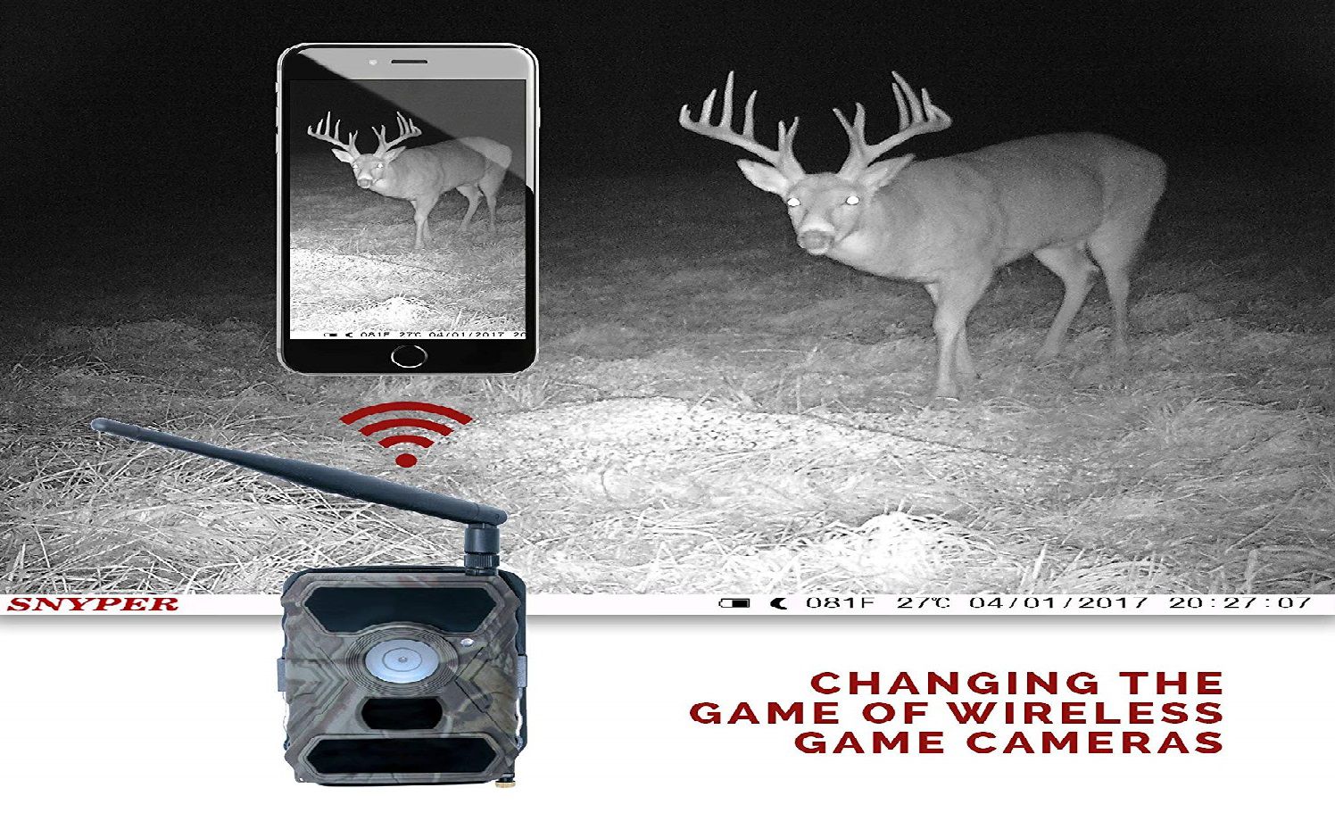Snyper Hunting Wireless Trail Camera